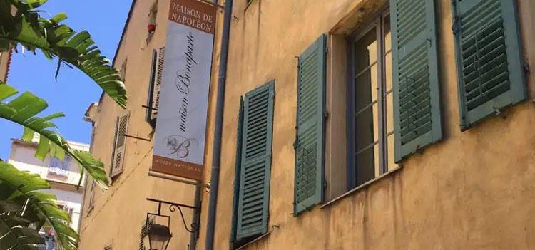 La Maison Bonaparte à Ajaccio